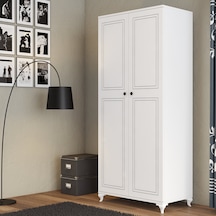 Moxen Mobilya D1 Askılı 2 Kapılı Dolap