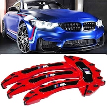 Bmw F30 ///m Kırmızı 17-18-19 Janta Uyumlu 4.lü Kaliper Kapagı