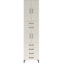 Arges Dolap 4 Raflı 6 Çekmeceli 4 Kapaklı 60x30x243 Aytaşı-ay... Aytaşı