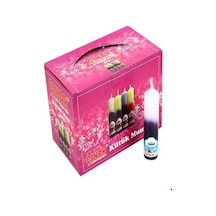 20 Adet Çınar Kütük Mum Diğer