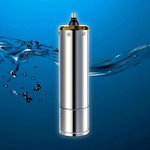Dalgıç Derinkuyu,Tek Motor 4"-Pompa Kademesiz-Bakırsargı%%,Endüstriyel-1,5Hp-220V-Yd