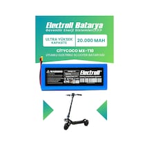 Citycoco Mx-t10 Uyumlu Batarya Ultra Yüksek Kapasite Batarya 48v 20ah Pil Elektrikli Scooter Bataryası Çok Renkli