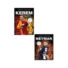 Sahanın Yıldızları Kerem - Neymar Büyük Poster Sticker Futbolcu Kartı Hediyeli