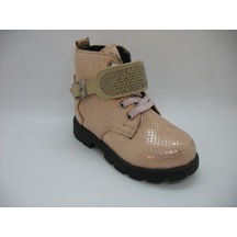 Toddler 02201 Deri Ortopedik Destekli Bot 21-25 Açık Pembe