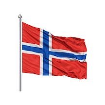 Norveç Bayrağı 70X105Cm.