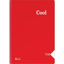 Keskin Cool Pp Kapak Spiralli Defter A4 72 Yp. Çizgili