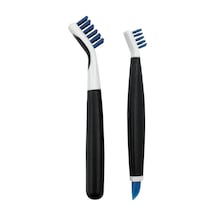 Good Grips Derin Temizleme Fırça Seti, Mavi, 18/8 Paslanmaz Çelik, 2,3 Siyah