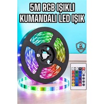 5m - 876 - Rgb Işıklı Her Ortama Uygun - Edntrend - Led Işık Renkli Işık