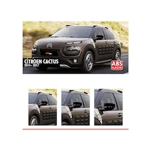 Citroen Cactus Batman Yarasa Ayna Kapağı Piano Black / 2014-2017