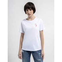 Loft Kadın T-shirt Beyaz Lf2035659 24yp69000234 P69100