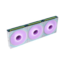 Unı Fan Reverse Sl Inf Flex 3x120mm Beyaz Kasa Fanı G9f.12rslın1f3w.00