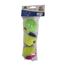 Bezos 3 Lü Büyük Boy Tenis Topu Bezos1