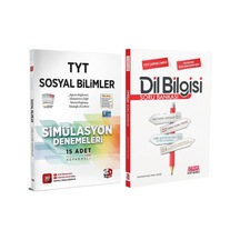 3d Tyt Sosyal Bilimler Deneme Ve Akm Dil Bilgisi Soru Bankası Seti 2 Kitap
