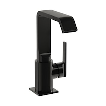 VitrA Suit A4261639 Yandan Lavabo Bataryası Parlak Siyah