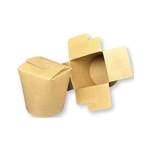 500 Adet 16 Oz Kraft Döner Box