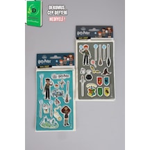 X Dekomus "wizard Icons Collection" Harry Potter Lisanslı Puffy Sticker Tekli Altın