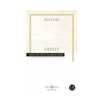 Devlet - Platon - İş Bankası Kültür Yayınları