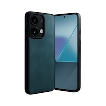 Redmi Note 13 4g Kılıf Aras Deri Kapak - Koyu Yeşil Bz8683140743604