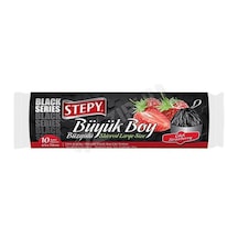 2 Adet Stepy Büzgülü Çöp Torbası Çilek Kokulu Büyük Boy