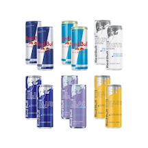 Red Bull Enerji İçeceği 250 Ml 6 Çeşit 12 Li Karma Paket