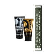 Gold Ve Siyah Yüz Maskesi - Gold 150 Ml & Black 150 Ml Yüz Maskesi