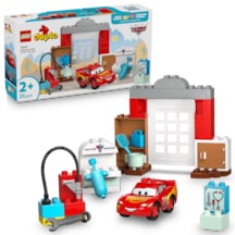 LEGO® DUPLO® │ Disney ve Pixar Arabalar McQueen’in Doc’un Garajını Ziyareti 10456 - 2 Yaş ve Üzeri Çocuklar için Oyuncak Yapım Seti (35P)
