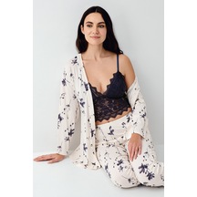 Arnetta Kadın Lacivert Pijama Takımı Ar3414-s-v1 Lacivert