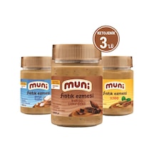 Muni Fıstık Ezmesi Ketojenik 3 x 300 G