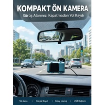 Kompakt Dash Kamera Usb Şarj Tf Kart Destekli Yeni Nesil
