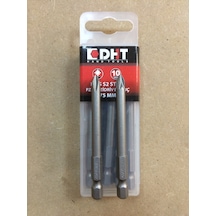 Dht Ph2 Pz2 Vida Sıkma Ucu Mıknatıslı Yıldız Bits Çelik Uç 75 Mm