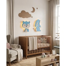 Led Işıklı Tavsan Tilki Seti