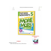 More & More 5 Fenomen Test Book Worksheets 5-022