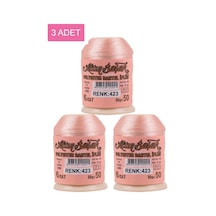 3 Adet Altınbaşak Oya Ve Dantel İpi 20 Gr - Royaleks - No: 423