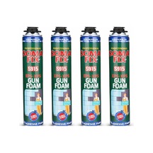 Somafix4 Adet 750 Ml Tabancalı Mantolama Poliüretan Köpük Az Şişen Yapıştırma Izolasyon Pu Köpüğü S915