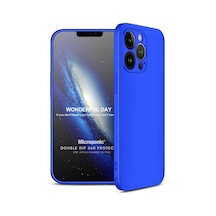 Microsonic Apple Uyumlu iPhone 13 Pro Kılıf Double Dip 360 Protective