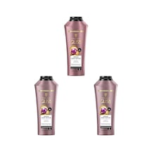 Serum Deep Repair Biotin Kompleksi Ve Şakayık Çiçeği Özlü Şampuan 400ml 3lü Paket Beyaz