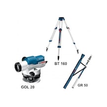 Gol 20 D+bt 160 Tripod+gr 500 Mira 100 Metre Optik Nivelman