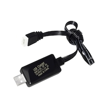 Sones 11.1v 2a 3s Lityum Pil Usb Şarj Cihazı Işıklı 4 Pinli Fiş