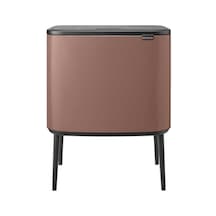 Brabantia Bo Satın Taupe Dokunmatik Çöp Kutusu 11+23lt Rose