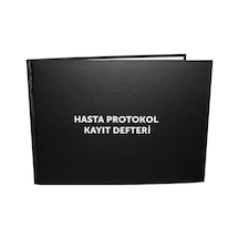 Notyaz Hasta Protkol Kayıt Defteri 400 Yaprak Sert Kapaklı