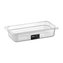 1/3 Dikdörtgen Pc Gastronom Küvet Gövde 325x176x65 çok renkli