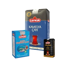 Kamelya 1kg, Altınbaş 200gr, 42 No Tirebolu 500gr Dökme Çay Paketi