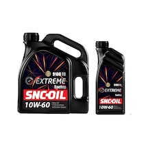 Snc Oil Icon Group 9100 Fh Extreme 10W-60 Motor Yağı 4+1 L