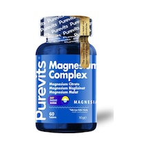 Purevits Magnezyum Complex 200 Mg 60 Tablet