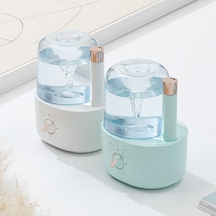 Gece Işığı İle Büyük Kapasiteli Nemlendirici Aromaterapi Makinesi Ev Otomatik Koku Püskürtücü Beyaz