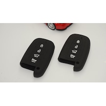 Hyundai Uyumlu iX35 Sonata Elantra i30 Silikon Anahtar Kılıf Seti