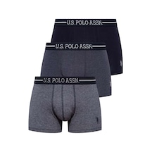 U.S. Polo Assn. U.S Polo Assn. 80306 Erkek 3 Lü Boxer-Lacivert - M Lacivert