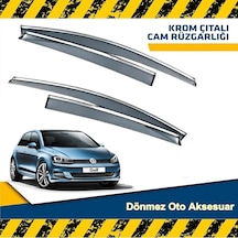 Vw Golf 7 Mügen Cam Rüzgarlığı Nikelajlı Hb 2013-2021 Arası 4 Lü N11.932