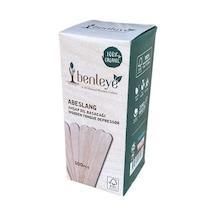 Abeslang Tahta Dil Çubuğu Basacağı Ağda Spatulası 100'lü