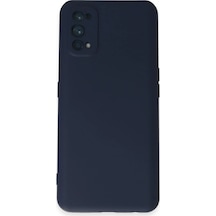 Mey Najmaddin Realme 7 Pro Kılıf Nano İçi Kadife Silikon - Lacivert Najmaddin Diğer